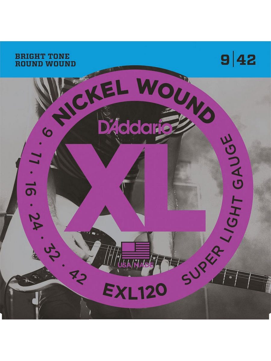 D’ADDARIO EXL120 Nickel Wound Extra Light 9/42