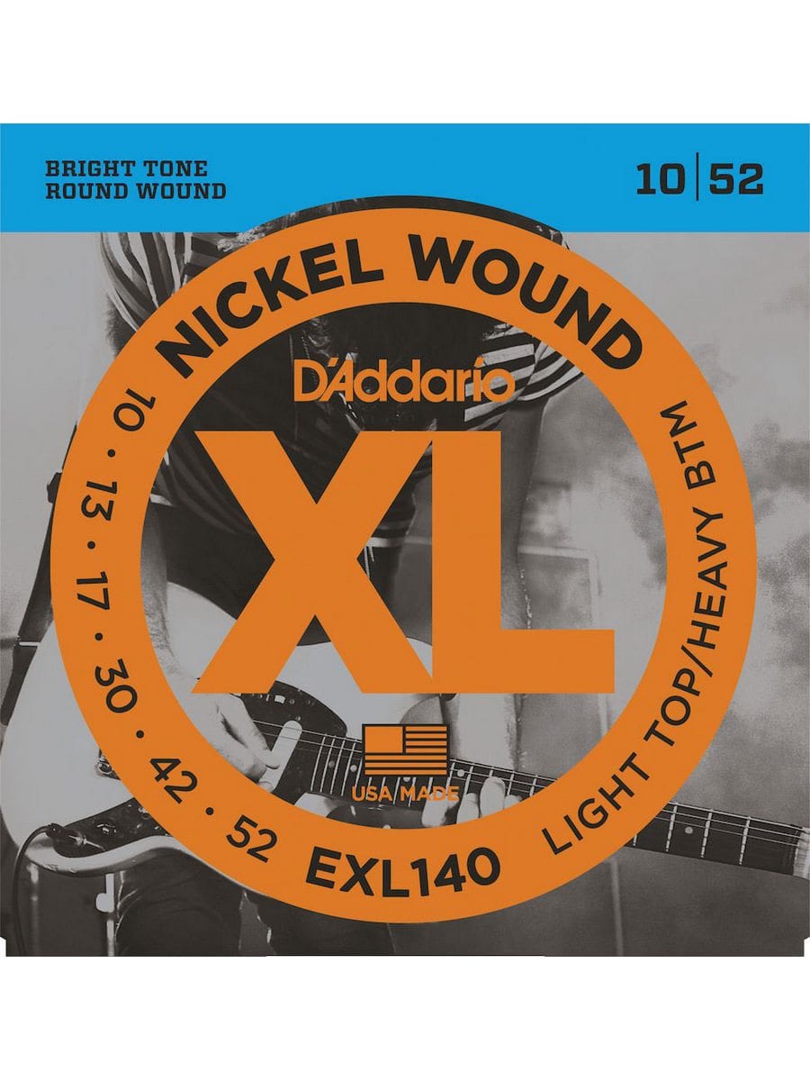 D’ADDARIO EXL140 Nickel Wound Light Top Heavy Bottom