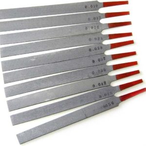 HOSCO TL-NF10 Set de 10 limes à sillet